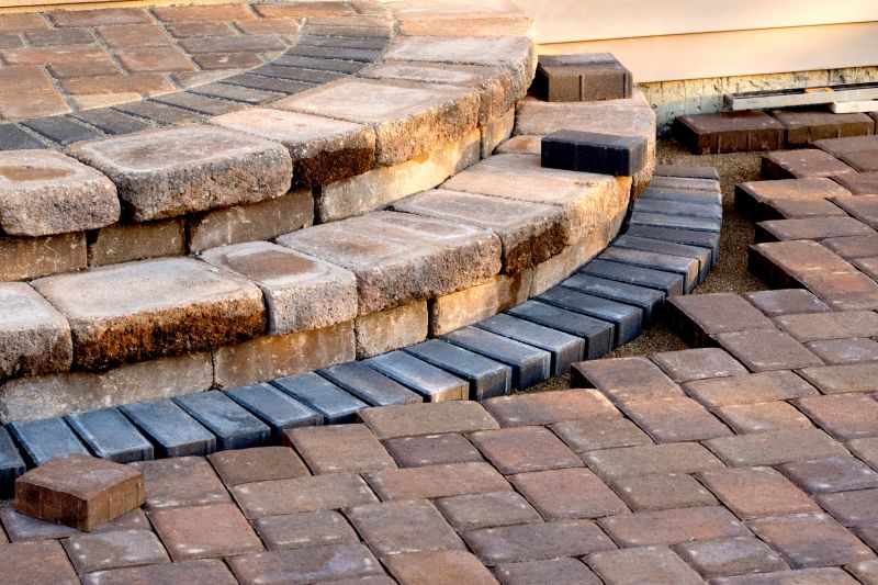 Traditional Brick Paver Layout